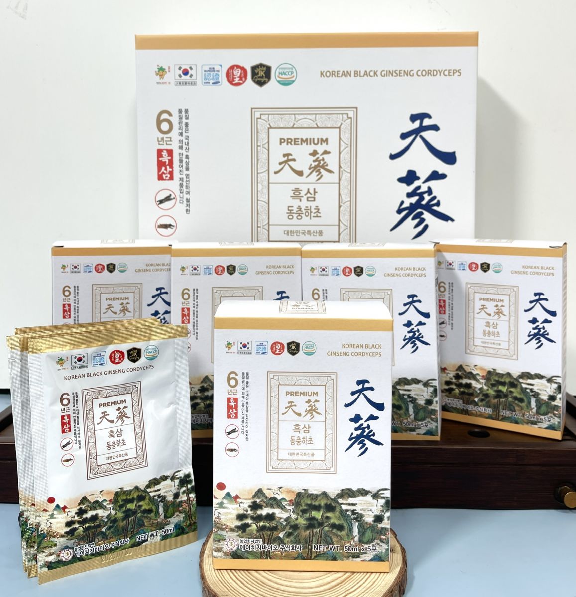 Nước Hắc Sâm Đông Trùng Hạ Thảo 30 Gói 